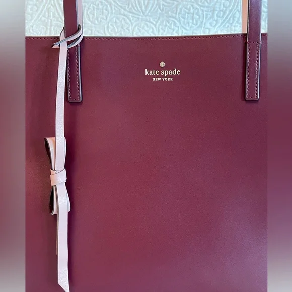 Kate Spade | Lawton Way Rose | tote | cherrywood - Picture 7 of 11